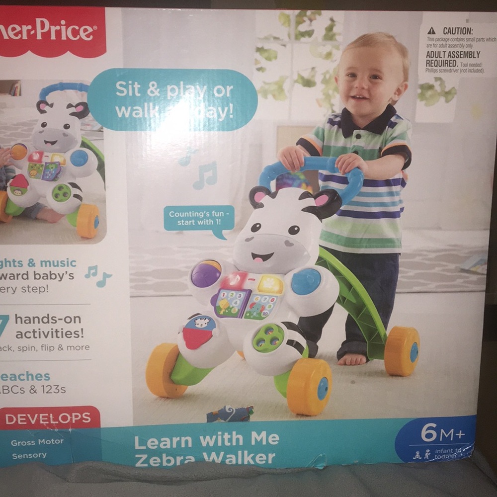 A baby walker for 6months +